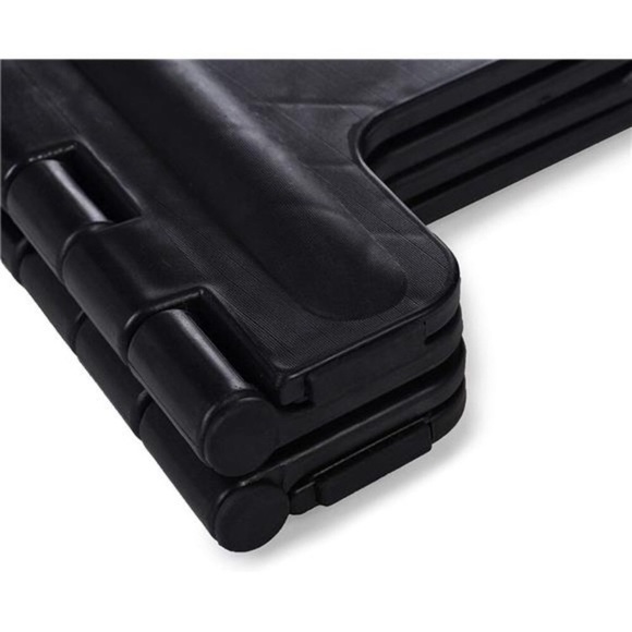 Folding Step Stool, 13 Inch - Anti-Skid Step Stool for Kids or Adults (Black) - Picture 5 of 7